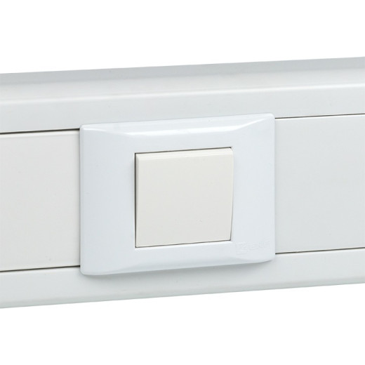 EKF PROxima Выключатель 10А, 1 клавишный проходной без индикатора