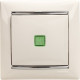 Legrand Valena Бел Выключатель 1-клавишный с подсветкой