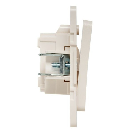 EKF PROxima Стокгольм Белый Выключатель 1-кл, 10А, винт.клеммы