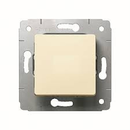 Legrand DIY Cariva Крем Выключатель кнопочный
