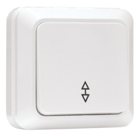 EKF PROxima Рим Выключатель проходной 1-клавишный 10А белый