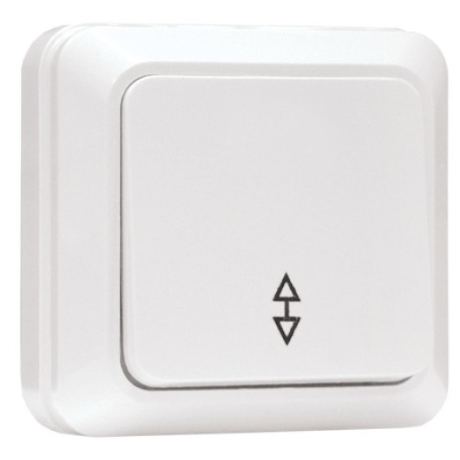 EKF PROxima Рим Выключатель проходной 1-клавишный 10А белый