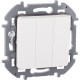 Legrand/Daccord INSPIRIA Белый Выключатель 3-кл, винтовые клеммы, 10 AX , 250 В