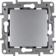 Legrand Etika Алюминий Выключатель 1-клавишный, автоматические клеммы, 10AX, 250 В