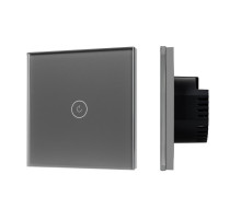 Arlight Выключатель сенсорный SWT-OMALI-S01-ZB-GR (250V, 10A, Zigbee) (Стекло)