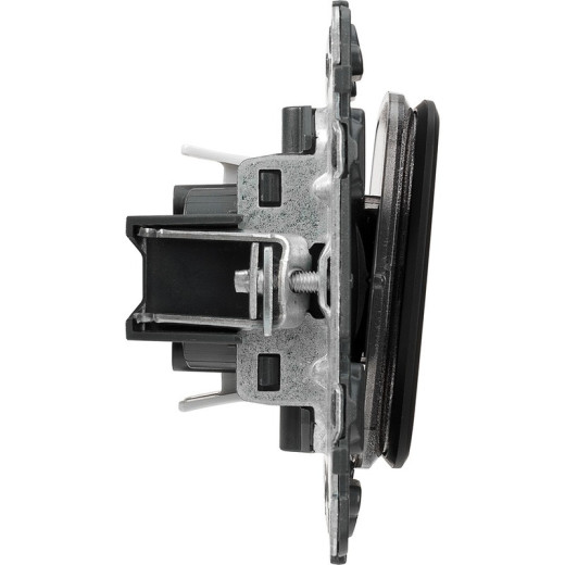 Legrand Valena ALLURE DIY Антрацит Переключатель 1-клавишный 10А 250В