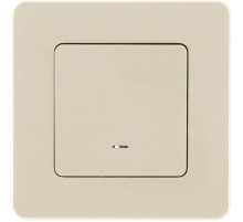 Legrand/Daccord INSPIRIA Слоновая кость Переключатель одноклавишный с подсветкой/индикацией 10 AX - 250 В