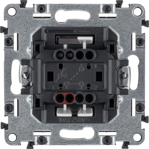 Legrand Valena LIFE DIY Бел Переключатель 1-клавишный 10А 250В