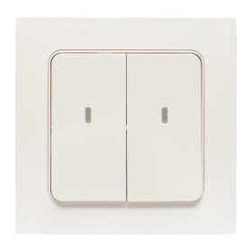 EKF Connect Умный выключатель Стокгольм 2-кл. белый Zigbee