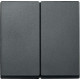 Schneider Electric Merten SM Антрацит Клавиша 2-ая