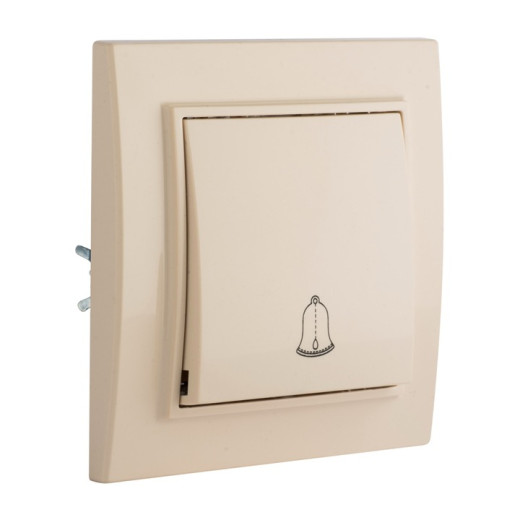EKF Basic Минск Бежевый Кнопка звонка , 10А, СП