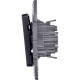 Legrand/Daccord INSPIRIA Антрацит Переключатель одноклавишный 10 AX - 250 В