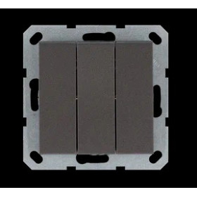 Jasmart G Мокко Выключатель 3-кл 10A 250V~