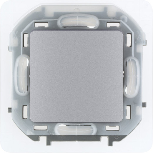 Legrand/Daccord INSPIRIA Алюминий Переключатель IP44 - 10 AX - 250 В