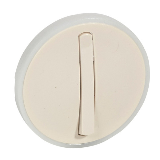 Legrand Celiane2 Бежевый Клавиша 1-ая для бесшумного выключателя с подсветкой