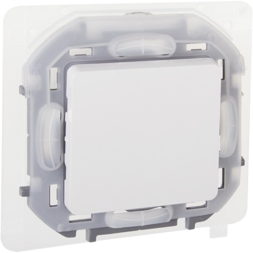 Legrand/Daccord INSPIRIA Белый Переключатель IP44 10 AX - 250 В