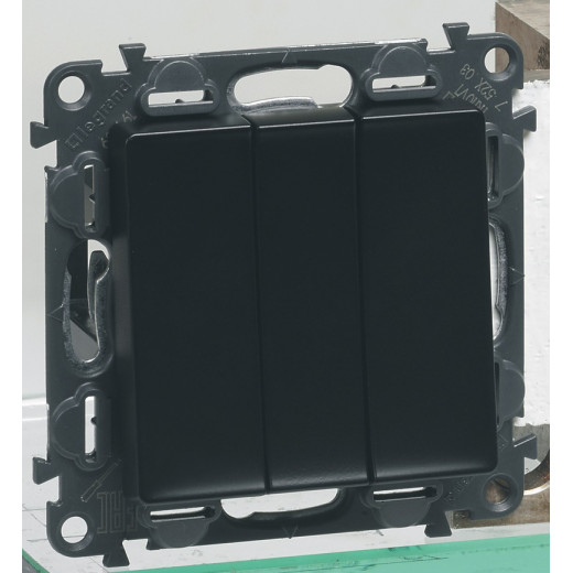 Legrand Valena Мех IN'MATIC Выключатель 3-клавишный 10АХ 250В