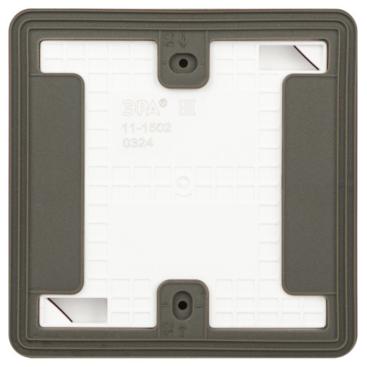 Выключатель ЭРА Эксперт 11-1502-01 с подсветкой IP55 10АХ-250В ОУ белый