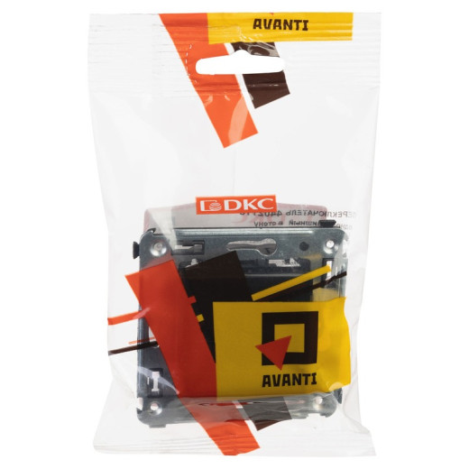 DKC Avanti Переключатель одноклавишный в стену, 