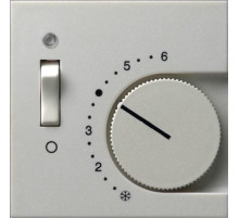 Gira S-55 Бел глянц Накладка для термостатов с пов. ручкой и контр. лампой