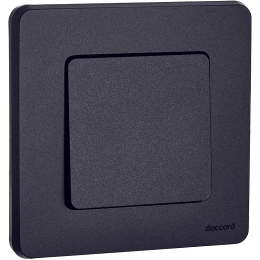 Legrand/Daccord INSPIRIA Антрацит Переключатель одноклавишный 10 AX - 250 В