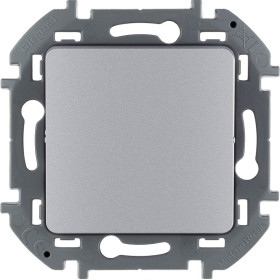 Legrand/Daccord INSPIRIA Алюминий Переключатель промежуточный - винтовые клеммы 10 AX - 250 В