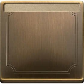 Schneider Electric Merten SD Античная латунь Клавиша 1-ая, с полем для надписи