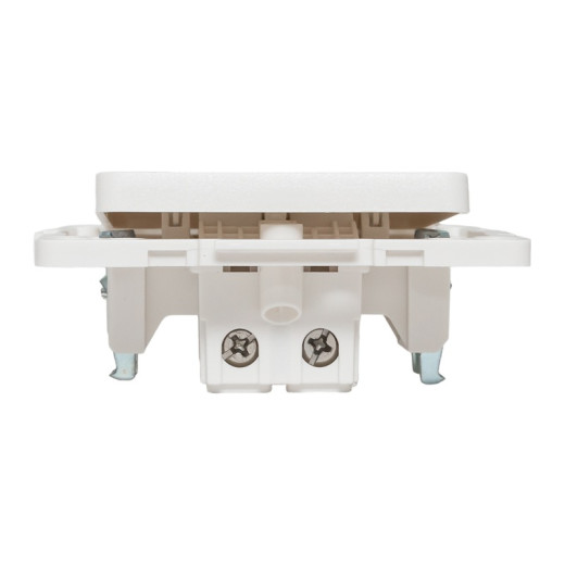 EKF PROxima Стокгольм Белый Выключатель проходной 1-кл, 10А, винт.клеммы