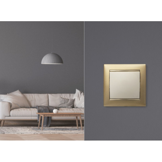 Legrand Valena Крем Выключатель 1-клавишный