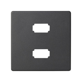 Simon 82 Detail Графит Накладка на механизм 7501090-039