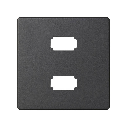 Simon 82 Detail Графит Накладка на механизм 7501090-039