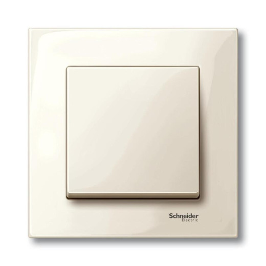 Schneider Electric Merten SM Беж глянец Клавиша 1-ая