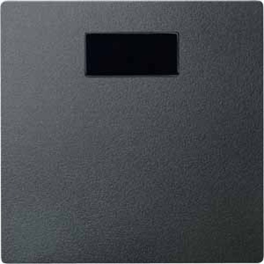 Schneider Electric Merten SM Антрацит Накладка светорегулятора/выключателя нажимного с ДУ