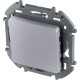 Legrand/Daccord INSPIRIA Алюминий Выключатель одноклавишный 10 AX - 250 В