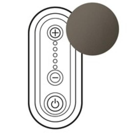 Legrand Celiane2 Графит Накладка светорегулятора 1000Вт (мех.67086)