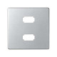 Simon 82 Detail Алюминий Накладка Розетки USB 2-ой 2.0 типа A, мама (7501090-039)