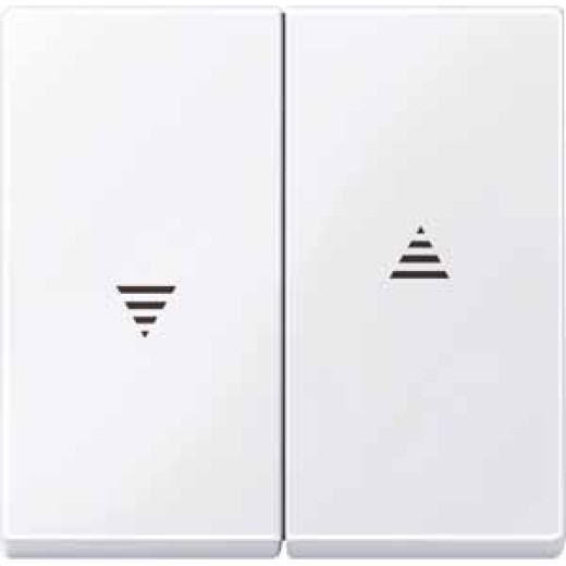 Schneider Electric Merten SM Бел Актив Клавиша 2-ая жалюзийная