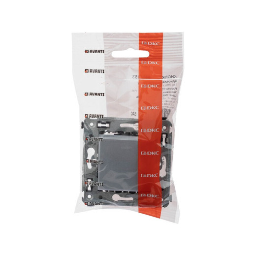 DKC Avanti Кнопка одноклавишная в стену, 