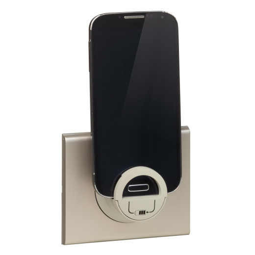 Legrand Celiane2 Титан Накл. д/смартфона Титан