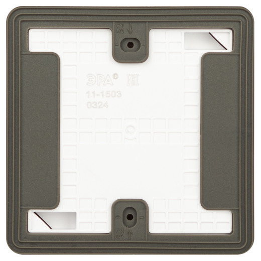 Переключатель ЭРА Эксперт 11-1503-01 IP55 10АХ-250В ОУ белый