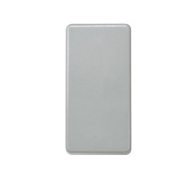 Simon 27 Мех Серый Выключатель проходной узкий, 10А 250В