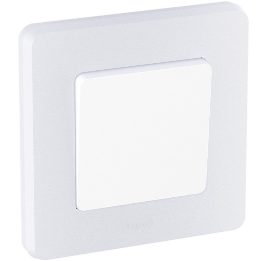 Legrand/Daccord INSPIRIA Белый Выключатель одноклавишный 10 AX - 250 В
