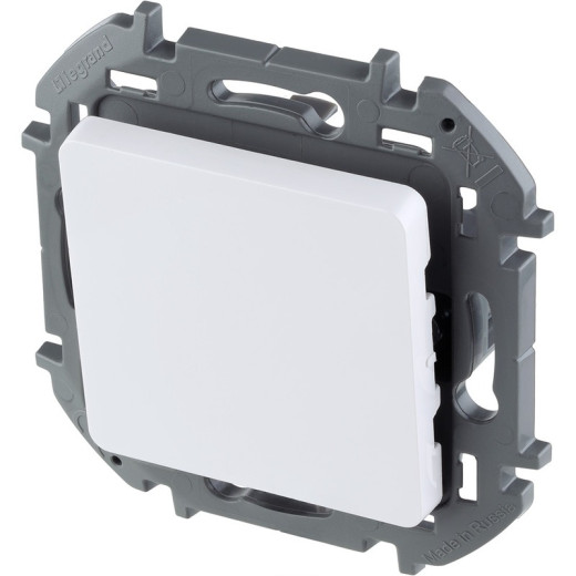 Legrand/Daccord INSPIRIA Белый Выключатель одноклавишный 10 AX - 250 В
