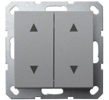 Jasmart G Алюминий Выключатель 2-кл жалюзи 10A 250V~