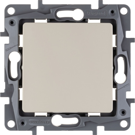 Legrand Etika Слоновая кость Выключатель 1-клавишный 10А, Винтовые клеммы