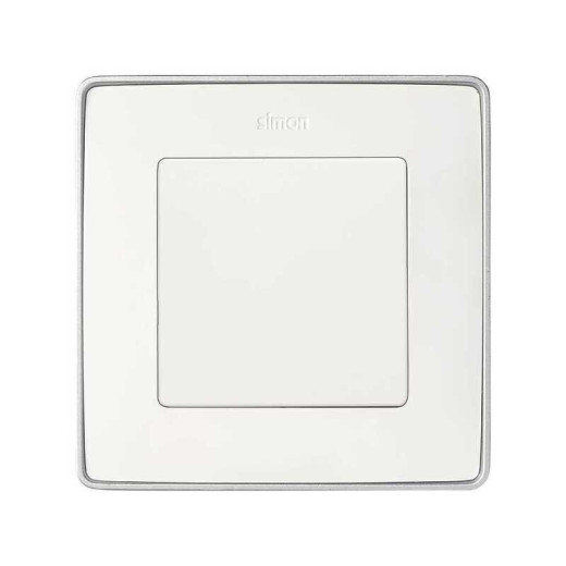 Simon 75 Мех Белая Заглушка