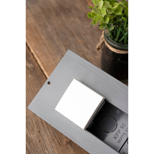 EKF PROxima Выключатель 10А, 1 клавишный проходной без индикатора