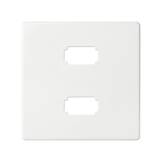 Simon 82 Detail Белая Накладка на механизм 7501090-039