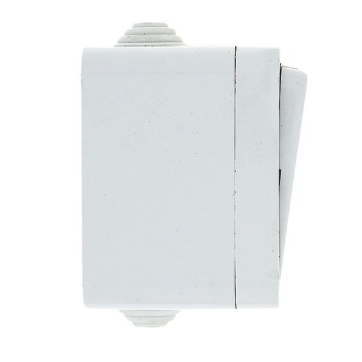 EKF PROxima Прага Выключатель 2-клавишный 10А IP44 белый