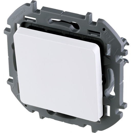 Legrand/Daccord INSPIRIA Белый Переключатель промежуточный - винтовые клеммы 10 AX - 250 В